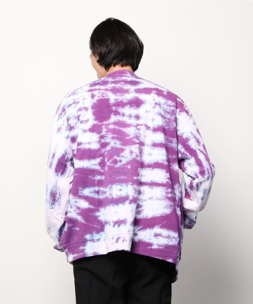 CAL O LINE（キャルオーライン）の「CAL O LINE /キャルオーライン　TIE DYE SWEAT CARDIGAN タイダイスウェットカーディガン（スウェット・メンズ・その他・MEDIUM/LARGE）」の2枚目の写真