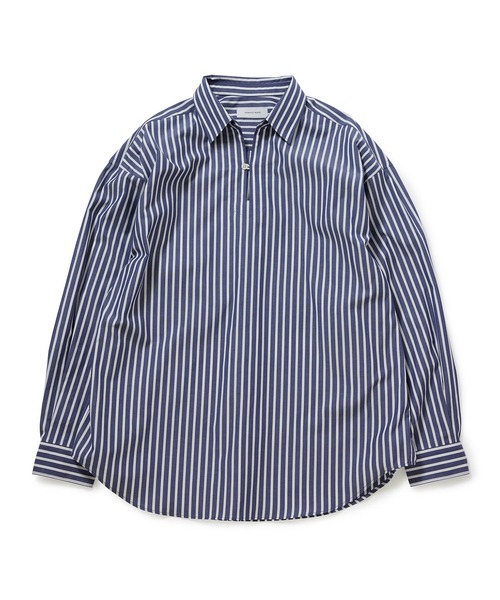 ADAM ET ROPE'（アダムエロペ）の「オーバーサイズ スキッパーシャツ（シャツ/ブラウス・メンズ・ホワイト/ホワイト系その他4/ブルー系その他2・L/M）」の3枚目の写真