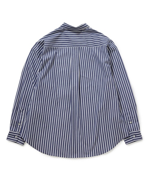 ADAM ET ROPE'（アダムエロペ）の「オーバーサイズ スキッパーシャツ（シャツ/ブラウス・メンズ・ホワイト/ホワイト系その他4/ブルー系その他2・L/M）」の7枚目の写真