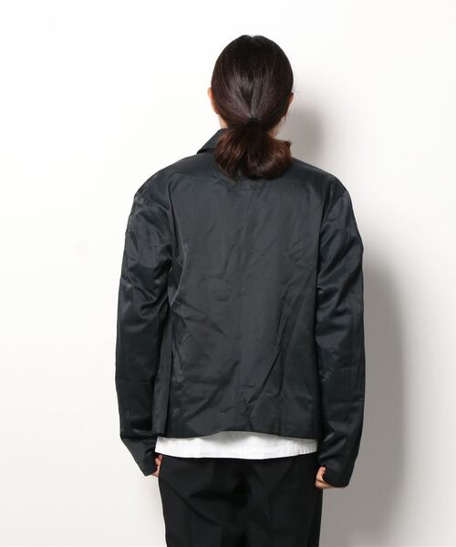 LEH（レー）の「LEH/レー/Zip Top JKT/ジップトップジャケット（ブルゾン・メンズ・ブラック・MEDIUM）」の3枚目の写真