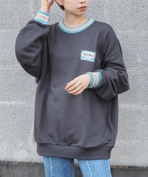 裏毛ロゴライン入りスウェット