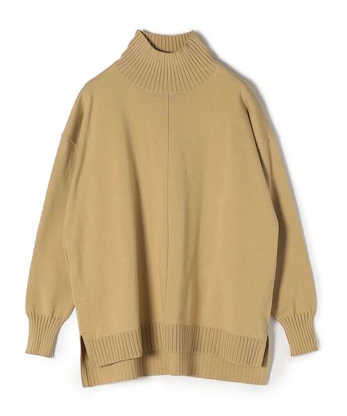 SHIPS Days（シップスデイズ）の「SHIPS Days:タートルネックニットプルオーバー◆（ニット/セーター・レディース・ブラック/ベージュ/ネイビー・ONE SIZE）」の4枚目の写真