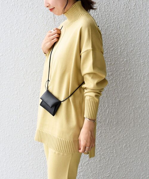 SHIPS Days（シップスデイズ）の「SHIPS Days:タートルネックニットプルオーバー◆（ニット/セーター・レディース・ブラック/ベージュ/ネイビー・ONE SIZE）」の10枚目の写真