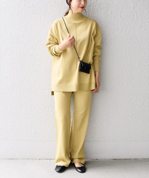 SHIPS Days（シップスデイズ）の「SHIPS Days:タートルネックニットプルオーバー◆（ニット/セーター・レディース・ブラック/ベージュ/ネイビー・ONE SIZE）」の14枚目の写真