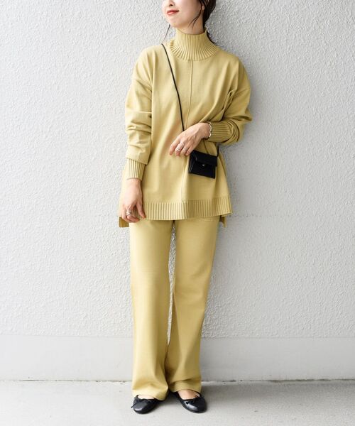 SHIPS Days（シップスデイズ）の「SHIPS Days:タートルネックニットプルオーバー◆（ニット/セーター・レディース・ブラック/ベージュ/ネイビー・ONE SIZE）」の18枚目の写真