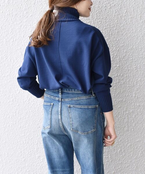 SHIPS Days（シップスデイズ）の「SHIPS Days:タートルネックニットプルオーバー◆（ニット/セーター・レディース・ブラック/ベージュ/ネイビー・ONE SIZE）」の15枚目の写真