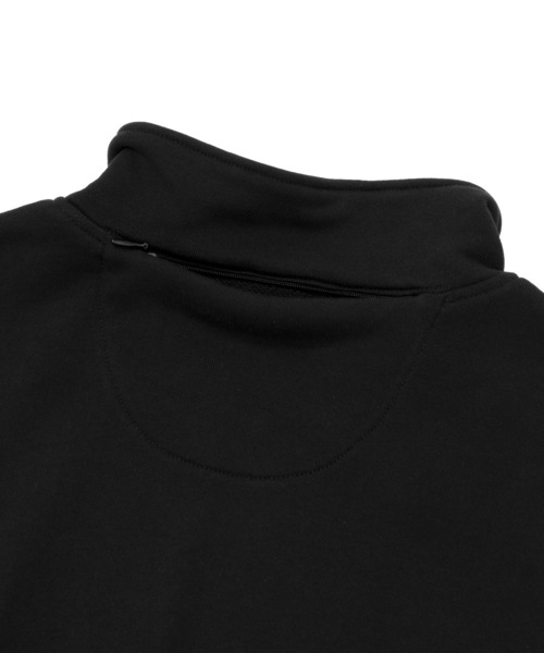 HUF（ハフ）の「REGIONAL HALF ZIP FLEECE / HUF ハーフジップ フリース（スウェット・メンズ・オフホワイト/ブラウン系その他/ブラック・MEDIUM/XX-LARGE/SMALL/X-LARGE/LARGE）」の8枚目の写真