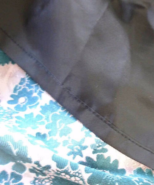 M y u（ミュー）の「フラワージャガード 贅沢フレアスカート（スカート・レディース・ブラック/ブラウン・FREE）」の7枚目の写真