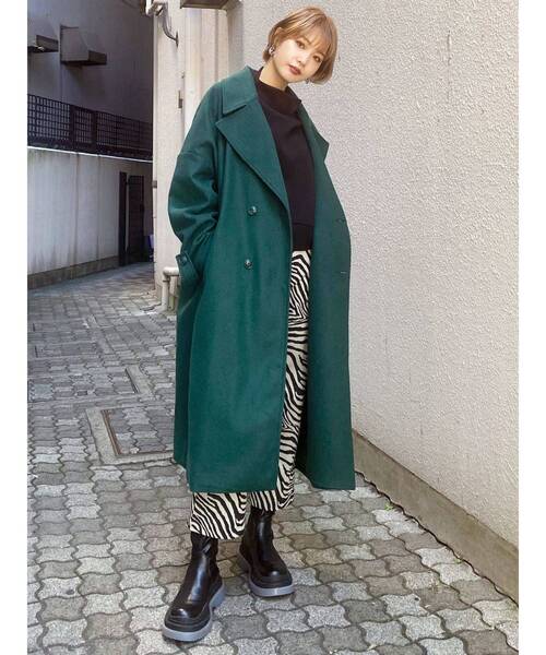 EMODA（エモダ）の「アンクルフレアパンツ（その他パンツ・レディース・ブラック/ブルー/その他・SMALL/MEDIUM）」の20枚目の写真