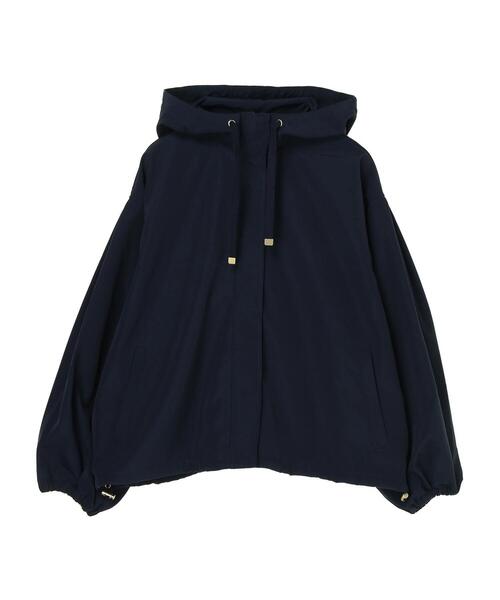 Green Parks(グリーンパークス)の「・ELENCARE DUE ワイドマウンテンパーカー*(ブルゾン・レディース・ブラック/ベージュ/ネイビー・FREE)」の4枚目の写真