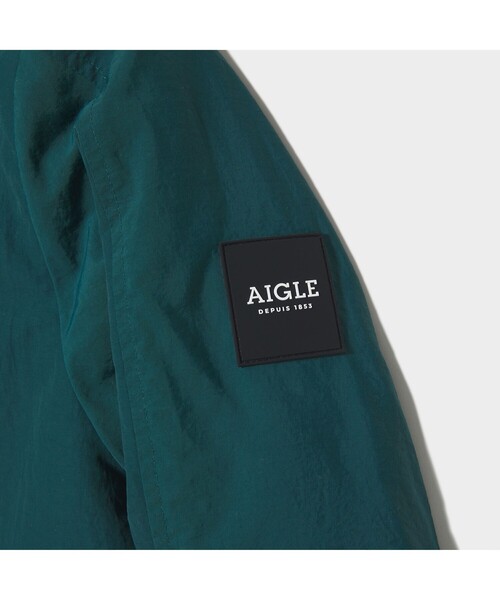 AIGLE（エーグル）の「撥水 MA1 パテッドミッド ブルゾン（ブルゾン・レディース・ダークグリーン/ベージュ・40/38/36）」の18枚目の写真