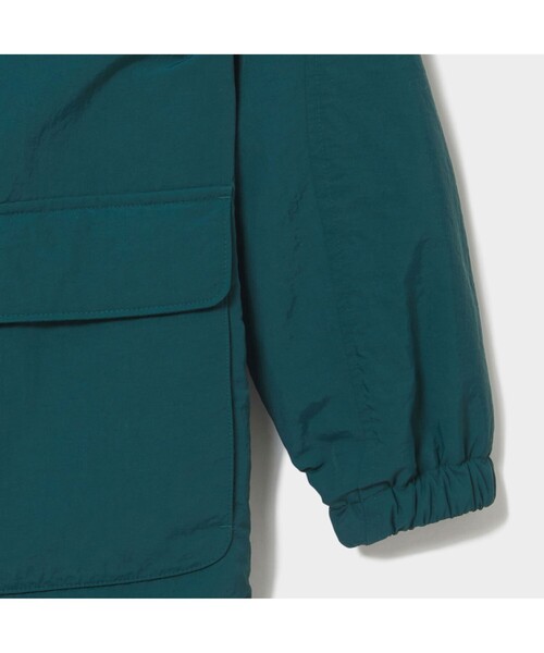 AIGLE（エーグル）の「撥水 MA1 パテッドミッド ブルゾン（ブルゾン・レディース・ダークグリーン/ベージュ・40/38/36）」の21枚目の写真