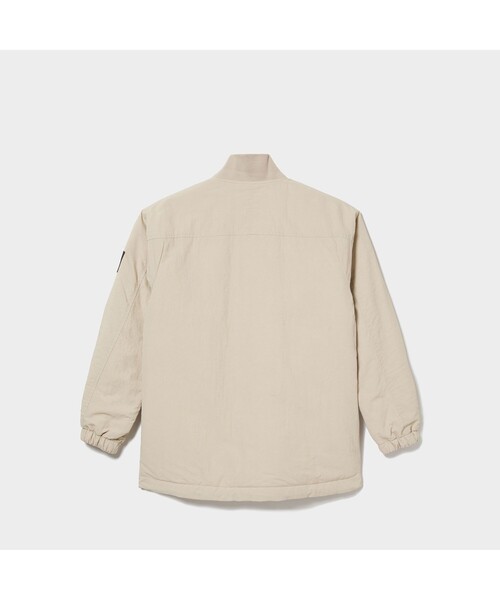 AIGLE（エーグル）の「撥水 MA1 パテッドミッド ブルゾン（ブルゾン・レディース・ダークグリーン/ベージュ・40/38/36）」の22枚目の写真