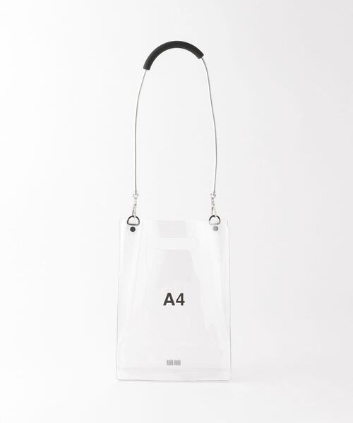 NaNa-NaNa(ナナナナ)の「<nana-nana> A4 PVC BAG/バッグ(トートバッグ・メンズ・ブラウン/その他1・FREE)」の12枚目の写真