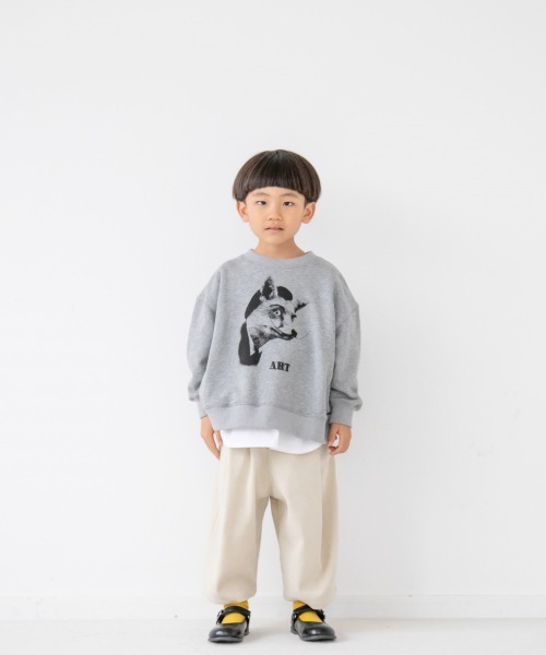 LOWRYS FARM(ローリーズファーム)の「起毛パンツ 216104(その他パンツ・キッズ・パープル/グレー/グリーン/アイボリー・120cm/130cm/110cm)」の14枚目の写真