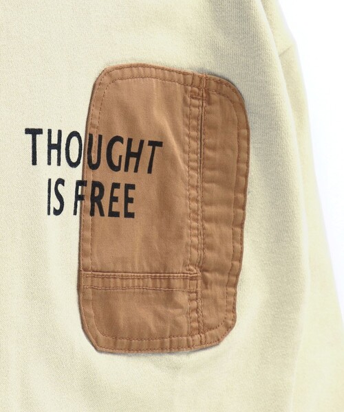 BRANSHES(ブランシェス)の「【ポケットつき】裏毛トレーナー(スウェット・キッズ・キャメル/アイボリー/ネイビー・100/90/110/120/150/130/140)」の11枚目の写真