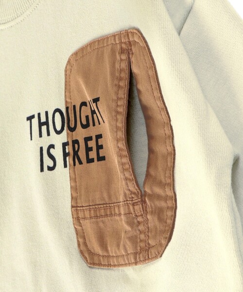 BRANSHES(ブランシェス)の「【ポケットつき】裏毛トレーナー(スウェット・キッズ・キャメル/アイボリー/ネイビー・100/90/110/120/150/130/140)」の12枚目の写真