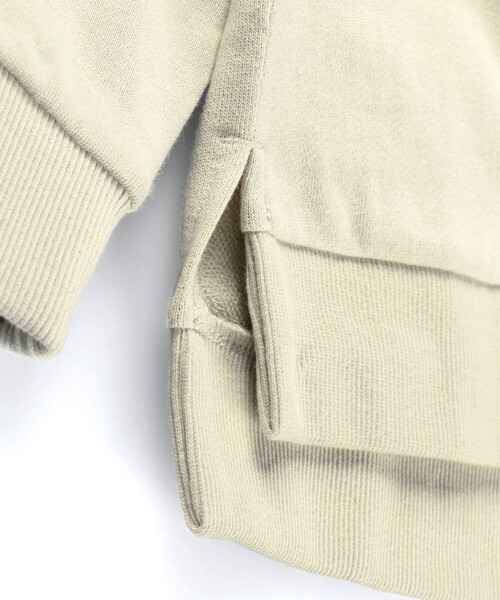 BRANSHES(ブランシェス)の「【ポケットつき】裏毛トレーナー(スウェット・キッズ・キャメル/アイボリー/ネイビー・100/90/110/120/150/130/140)」の13枚目の写真