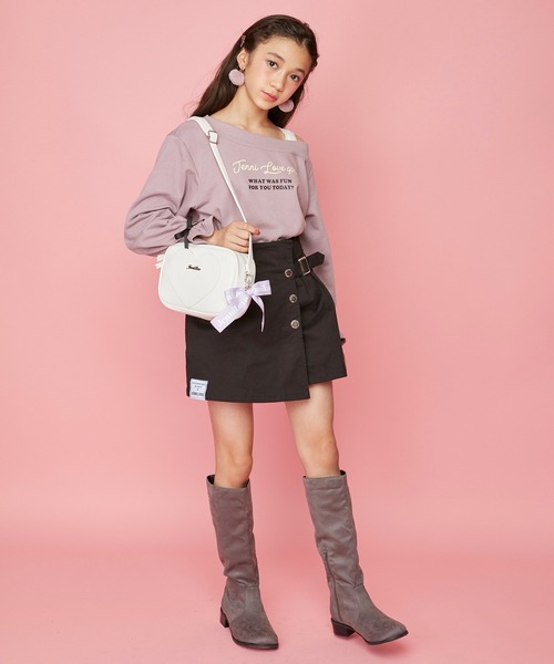 JENNI love(ジェニィラブ)の「タテロゴロングブーツ(ブーツ・キッズ・ブラック/グレー/その他・22cm/23cm/24cm/20cm/21cm)」の4枚目の写真