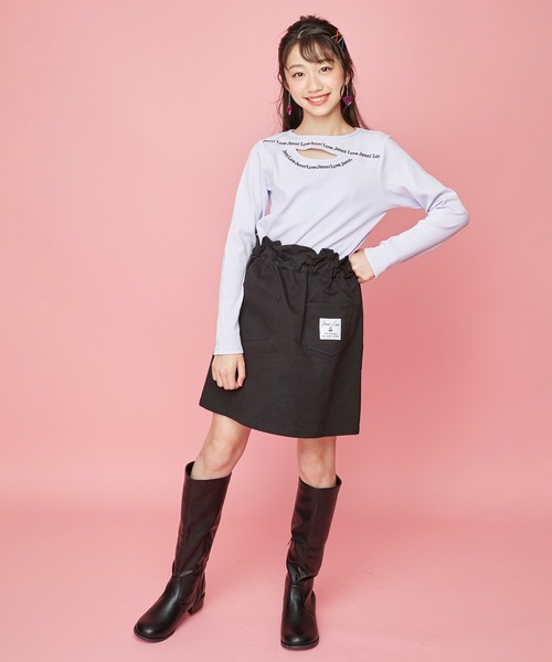 JENNI love(ジェニィラブ)の「タテロゴロングブーツ(ブーツ・キッズ・ブラック/グレー/その他・22cm/23cm/24cm/20cm/21cm)」の9枚目の写真