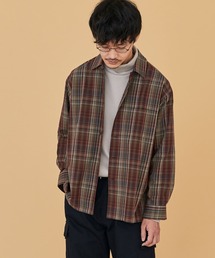 URBAN RESEARCH DOORS | White Label　スーピマコットンキャンプカラーシャツ(シャツ/ブラウス)