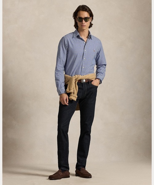 POLO RALPH LAUREN(ポロ ラルフ ローレン)の「クラシック フィット コットン カジュアルシャツ(シャツ/ブラウス・メンズ・ブルー・XS/M/L/XL/S/XXL)」の4枚目の写真