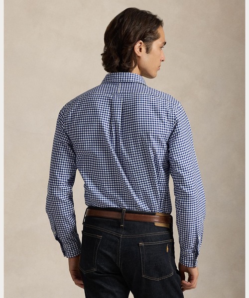 POLO RALPH LAUREN(ポロ ラルフ ローレン)の「クラシック フィット コットン カジュアルシャツ(シャツ/ブラウス・メンズ・ブルー・XS/M/L/XL/S/XXL)」の5枚目の写真