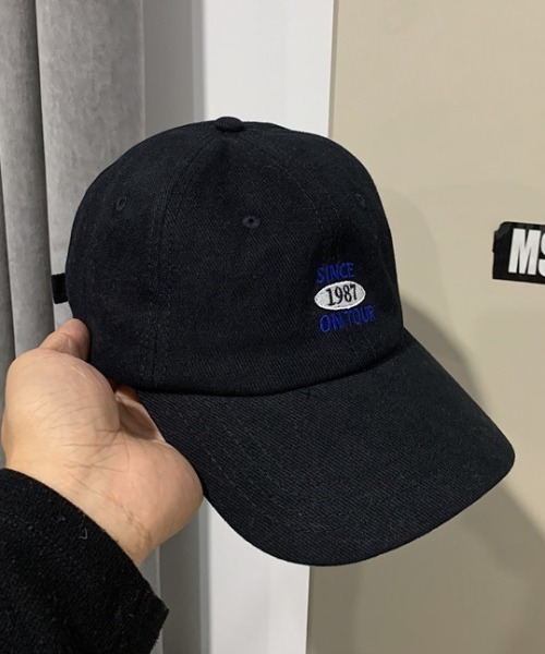 MGV（エムジーヴィー）の「”1987”ワンポイントキャップ（キャップ・メンズ・ライトブルー/ブラック/ベージュ/ブルー・FREE）」の6枚目の写真
