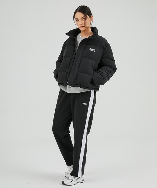 crump(クランプ)の「【crump 】ベーシックロゴ ウェルロンパッファーショートパディング(ダウンジャケット/コート・レディース・ブラック/グレー・MEDIUM/LARGE)」の6枚目の写真