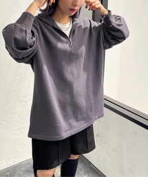 apres jour mignon | ハーフジップスウェット【ZOZOTOWN限定アイテム】(スウェット)