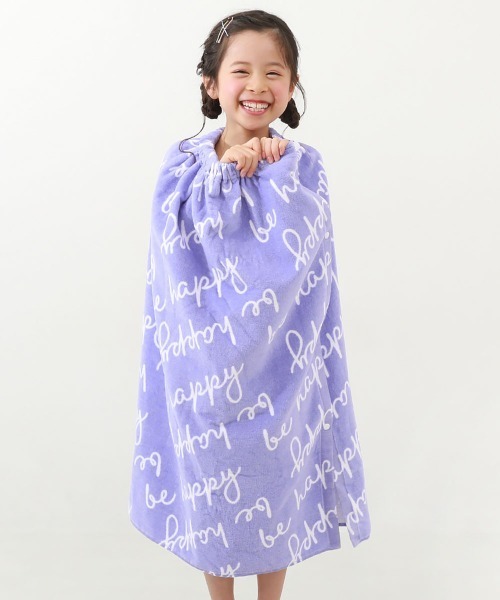 devirock（デビロック）の「ガールズラップタオル 80cm（スイムグッズ・キッズ・ホワイト/オフホワイト/ピンク/ブルー/ラベンダー/ブルー系その他/パープル系その他/ピンクベージュ/パープル/ブラック/その他15/その他13/その他14/その他12/その他11/ベージュ系その他/グリーン系その他・ONE SIZE）」の15枚目の写真