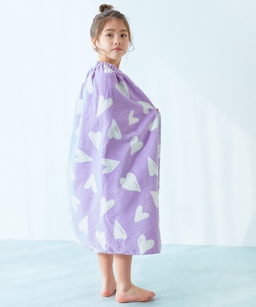 綿100%】ガールズラップタオル 80cm（スイムグッズ）｜devirock