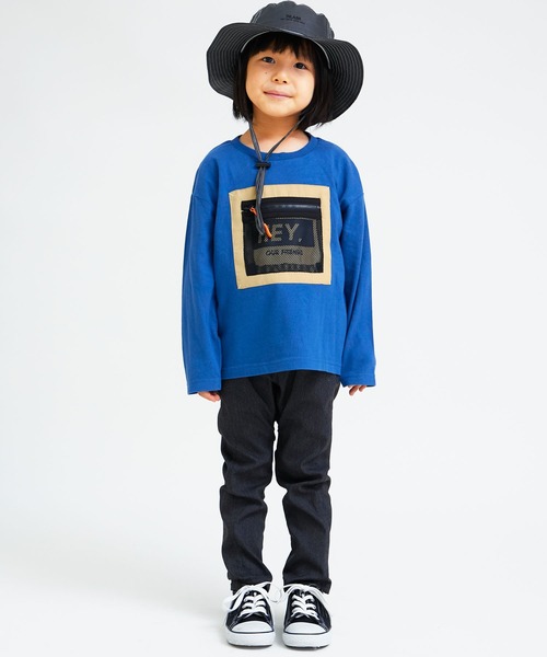 DILASH(ディラッシュ)の「ベルト付きスーパーストレッチタフタパンツ(その他パンツ・キッズ・ベージュ/ブラック/ネイビー・150/140/130/110/120/100/80/90)」の5枚目の写真