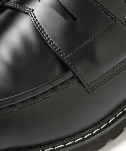 niko and...(ニコアンド)の「フェイクレザーペニーローファー(ローファー・メンズ・ブラック/ベージュ・MEDIUM/LARGE)」の17枚目の写真