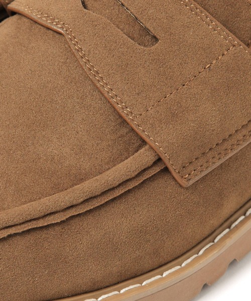 niko and...(ニコアンド)の「フェイクレザーペニーローファー(ローファー・メンズ・ブラック/ベージュ・MEDIUM/LARGE)」の18枚目の写真