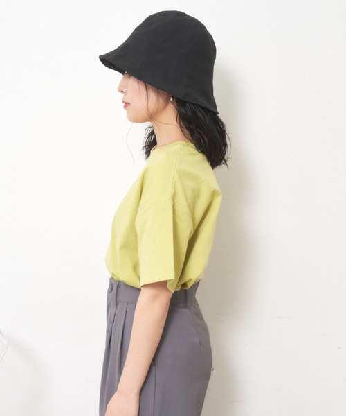 VANNIE U（ヴァニーユー）の「ニュアンスロゴTシャツ（Tシャツ/カットソー・レディース・ホワイト/ブラック/ベージュ/レッド/グリーン/ピンク・FREE）」の17枚目の写真