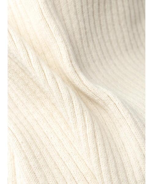 SLURR(スラ―)の「オーガニックコットンリブニットキャミ(キャミソール・レディース・グレー/アイボリー/ブラック/チョコ・FREE)」の20枚目の写真