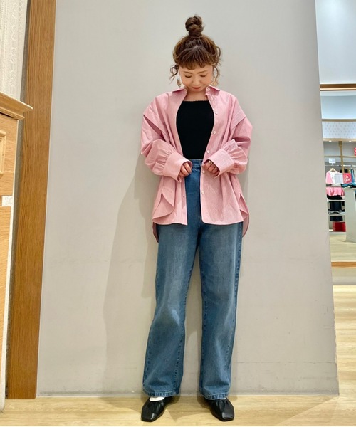 SLURR(スラ―)の「オーガニックコットンリブニットキャミ(キャミソール・レディース・グレー/アイボリー/ブラック/チョコ・FREE)」の15枚目の写真