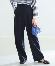 Demi-Luxe BEAMS | Demi-Luxe BEAMS / ソフトツイル テーパードパンツ(その他パンツ)