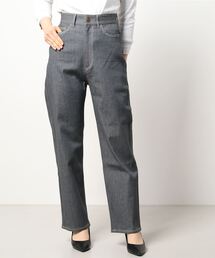 Q | Qgirlストレートデニム(デニムパンツ)