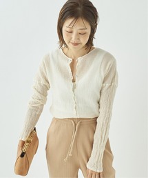 plage | *【LES ATELIERS FRANCAIS DE CONFECTION】SP HENLY NECK L/SL シャツ◆(シャツ/ブラウス)