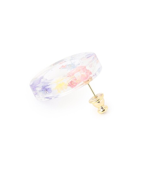 ANEVER（アンエバー）の「MINI RING ピアス（ピアス（両耳用）・レディース・ホワイト系/アイボリー系・F）」の4枚目の写真