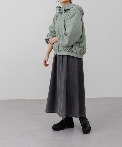 COLONY 2139（コロニートゥーワンスリーナイン）の「デニムタックフレアワンピース（ワンピース・レディース・ブルー/ブラック・FREE）」の20枚目の写真