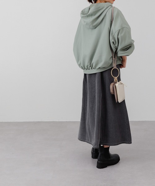 COLONY 2139（コロニートゥーワンスリーナイン）の「デニムタックフレアワンピース（ワンピース・レディース・ブルー/ブラック・FREE）」の21枚目の写真