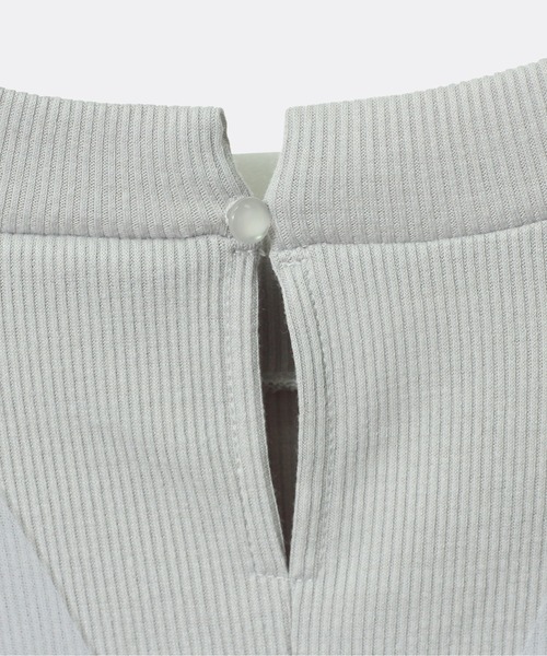 one way（ワンウェイ）の「チュールレイヤードトップス（Tシャツ/カットソー・レディース・ホワイト/ライトグレー/ブラック/ライトピンク・FREE）」の5枚目の写真