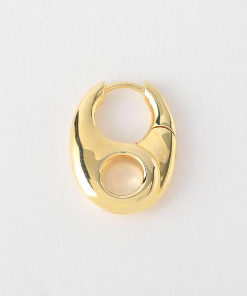 ＜MARIA BLACK＞VOGUE ピアス/1P/22K YG Plated Ψ