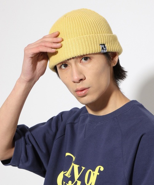 PBLIM（ページボーイリム）の「PAGEBOYLIM/カラフルビーニー（ニットキャップ/ビーニー・レディース・ブラック/エメラルド/シルバーグレー/イエロー系その他/レッド系その他・FREE）」の9枚目の写真