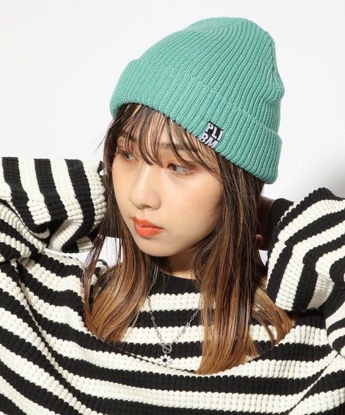 PBLIM（ページボーイリム）の「PAGEBOYLIM/カラフルビーニー（ニットキャップ/ビーニー・レディース・ブラック/エメラルド/シルバーグレー/イエロー系その他/レッド系その他・FREE）」の12枚目の写真