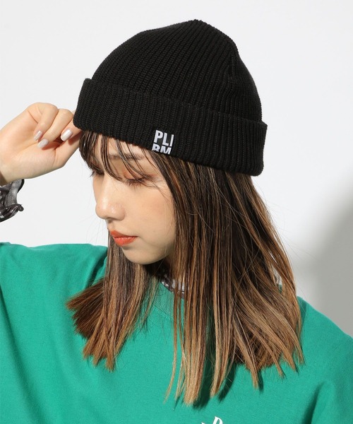 PBLIM（ページボーイリム）の「PAGEBOYLIM/カラフルビーニー（ニットキャップ/ビーニー・レディース・ブラック/エメラルド/シルバーグレー/イエロー系その他/レッド系その他・FREE）」の7枚目の写真