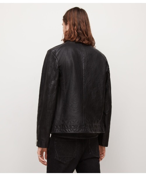 ALLSAINTS レザー ジャケット UK4 オールセインツ 牛革 中古・古着通販】ALL SAINTS (オールセインツ) ライダース
